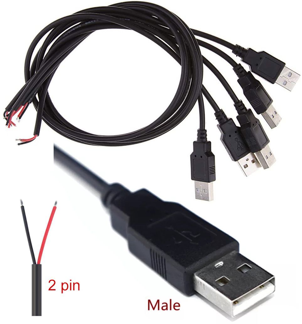 Cable USB 2 cables